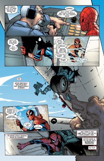 Amazing Spider - Man #694 - Spidey Saves A Plane
