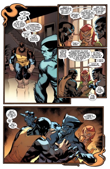 All New X-Men #5 - Beasts Inception Moment